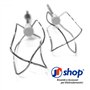 JPshop - Kit Fouets droit+gauche pour batteur mélangeur électrique compatible Tefal SS-989633