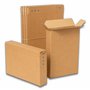IPEA Boîtes en Carton Plates pour expédition - Fermeture avec Bandes Adhésives - 10 pièces - 24 x 16