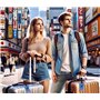 IPEA Étiquettes à Bagages, – 2 unités – Étiquettes pour Valises de Voyage avec Nom – Plaques Classiques en Plastique Antichoc Ha