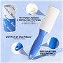 IPEA Rouleau Anti-Peluches Adhésive 20 mètres Rotative - 2 Rouleaux x 140 Feuilles - Brosse Adhesive pour Enlever Cheveux, Pouss