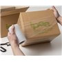 IPEA Film étirable Transparent pour Emballage – 150 mètres x 12 cm – Fabriqué en Italie – Rouleau Film Extensible de protection,