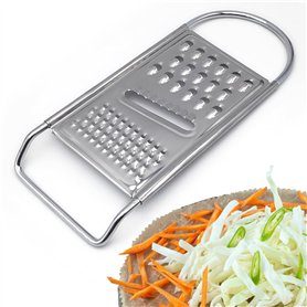 Leddy Living - Râpe Plate Acier Inox 21 cm | Mandoline Multifonction Pour Fromage