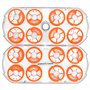 Lot de 16 disques en Mousse EVA pour Bas de Ligne de Ligne de pêche
