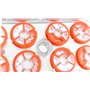 Lot de 16 disques en Mousse EVA pour Bas de Ligne de Ligne de pêche