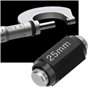 Barre d'étalonnage en acier inoxydable Standard Caliper Caliper Block Barre de tige extérieure Micromètre pour comparer les jaug