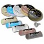 Lux Metal - Kit 5 Disques de Polissage de 100 mm et 5 Pâtes Abrasives de 250 gr - Parfaits pour polir des métaux tels que l'alum