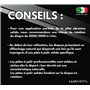 Lux Metal - Kit 5 Disques de Polissage de 100 mm et 5 Pâtes Abrasives de 250 gr - Parfaits pour polir des métaux tels que l'alum