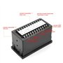 Fafeicy Capteur de pression de compteur de niveau, régulateur de pression intelligent AC220V 4-20mA, transmetteur de niveau d'af