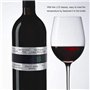 Thermomètre à vin, Thermomètre pour Bouteille de Vin,LCD à vin Bouteille Bière, thermomètre à bouteille température de la bière 