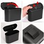 Poubelle de Voiture pour Audi A1 (GB) 2018-2023, Étanche Portable Poubelle avec Couvercle Multifonctionnelle Accessoires