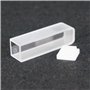 JGS1 Lot de 2 cuvettes en quartz avec couvercle pour spectrophotomètres Longueur 10 mm