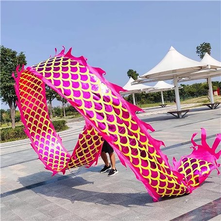 Ruban de danse du dragon – Ruban fluide chinois Dragon Poi