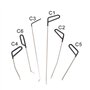 MCNVNEFSAW Kit d'outils de tige de retrait de dent de la peinture Set de la porte Ding réparation de la pièce de préparation de 