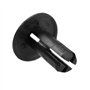 50 pièces de rivets en plastique for garniture de porte automobile, panneau de pare-chocs, garde-boue, clips adaptés for un trou