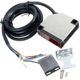 C-FUNN E3Jk-Commutateur De Capteur R4M1 Réflexion Spéculaire Photoélectrique DC 10-24V 3A