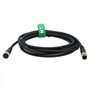 HangTon Câble blindé M12 A 5 broches mâle vers 5 broches femelle Actionneur de signal pour contrôle industriel