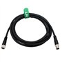 HangTon Câble blindé M12 A 5 broches mâle vers 5 broches femelle Actionneur de signal pour contrôle industriel, dispositif d'aut