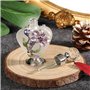 Bouteille de parfum, bouteille de vaporisateur Bouteilles de parfum d'orchidée en forme de coeur de 10 ml, bouteilles de parfum 