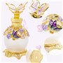 Bouteille de parfum, bouteille de vaporisateur Bouteilles de parfum décoratives de 15 ml avec couvercle papillon, bouteilles de 