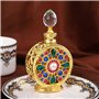 Bouteille de parfum, bouteille de vaporisateur Bouteille de Parfum en Cristal décoratif Vide Strass Rechargeables Bijoux Flacon 