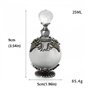 flacon de parfum en verre givré