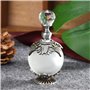 Bouteille de parfum, bouteille de vaporisateur Flacons de parfum vintage, flacon de parfum en verre givré, flacon de parfum rech