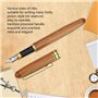 Fafeicy Stylos à Plume, 1pc Stylo Plume D'art de La Calligraphie, Pointe Large Pointe Biseautée éCriture Gothique Arabe Italique
