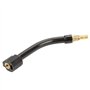 Fafeicy Torche de soudage MIG Flexible col de Cygne consommables Tube de Pistolet de soudage pour Torche de soudage Binzel 15AK