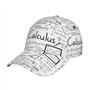 Amrole Casquette de baseball papa casquette originale classique unisexe adulte casquette de balle taille réglable mathématiques