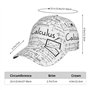 Amrole Casquette de baseball papa casquette originale classique unisexe adulte casquette de balle taille réglable mathématiques 