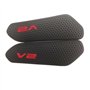 WYHJIUY Tampons Moto Autocollants Décalcomanies Caoutchouc Réservoir Latéral Réservoir pour D&ucati Panigale V2 pour Street pour