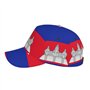 nanger Casquette de baseball unisexe réglable avec drapeau du Cambodge, casquette de camionneur rafraîchissante, respirante et l