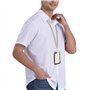 Porte-badge d'identification avec lanière pour badge de chien et cheval - Cordon vertical de protection pour carte d'identité - 