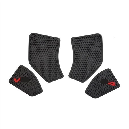 Pad Autocollants Autocollant Caoutchouc pour Tampon Réservoir Carburant Latéral Moto pour P&anigale pour Street pour Fighter pou