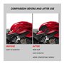Pad Autocollants Autocollant Caoutchouc pour Tampon Réservoir Carburant Latéral Moto pour P&anigale pour Street pour Fighter pou
