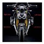 TBUOIUE Becquet Avant De Couvercle De Carénage De Becquet Aérodynamique De Moto, Pièces De Rechange, Accessoires pour D&ucati po