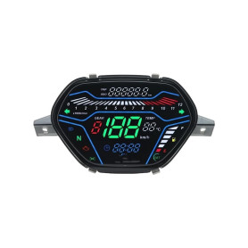 WYHJIUY Compteur De Vitesse De Moto RPM Odomètre Niveau De Carburant Tableau Bord pour EX5 pour Classe 1 pour CX pour DX pour Wa