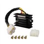 QILINGS Régulateur Redresseur Tension pour Suzuki VL125 pour Intruder LC 2000-2007 VL250 pour Intruder LC 2000-2012 pour DR-Z250