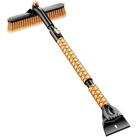 LLKJMJJU Grattoir à Glace et Brosse Neige