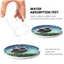 AMREWQYL Socle de football imprimé en céramique sous-verres absorbants accessoires de voiture mignons