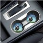 AMREWQYL Socle de football imprimé en céramique sous-verres absorbants accessoires de voiture mignons