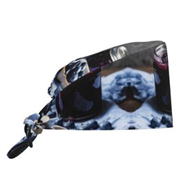 Blueberry Jam Printed Casquette de travail réglable Bandeau éponge Chapeau bouffant avec embrasse élastique pour homme et femme