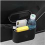JABBNGD Poubelle de Voiture, pour Peugeot 3008 GT Line 2019-2024 Poubelle Voiture Intérieur Poubelle Voiture Interieur avec Couv