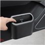 JABBNGD Poubelle de Voiture, pour Peugeot 3008 GT Line 2019-2024 Poubelle Voiture Intérieur Poubelle Voiture Interieur avec Couv