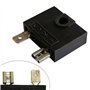 DUSHUO Redresseur Régulateur De Tension Redresseur pour Moto 12 V CC 2 Broches pour AX-100 Régulateur