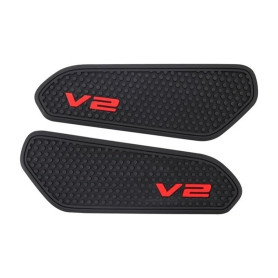 AXCAR pour Street pour Fighter pour V2 Moto Tampons Réservoir Autocollants Tampon Réservoir Carburant Latéral Décalque Tampon Tr