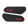 AXCAR pour Street pour Fighter pour V2 Moto Tampons Réservoir Autocollants Tampon Réservoir Carburant Latéral Décalque Tampon Tr