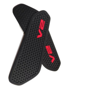 GUICFRF Autocollant Latéral Accessoires Moto Coussinets Traction Carburant Coussinets Protection Réservoir Autocollants pour Pan