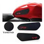 GUICFRF Autocollant Latéral Accessoires Moto Tampon Réservoir Latéral Autocollant Décalque Tampon De Traction pour Panigale V2 p