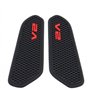 GUICFRF Autocollant Latéral Protection Latérale Réservoir Moto Protection Traction Autocollant pour Street pour Fighter V2 pour 